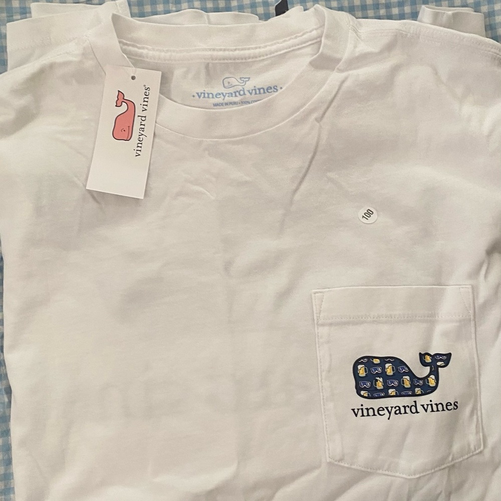 🌸Mens White Long Sleeve Shirt🌸